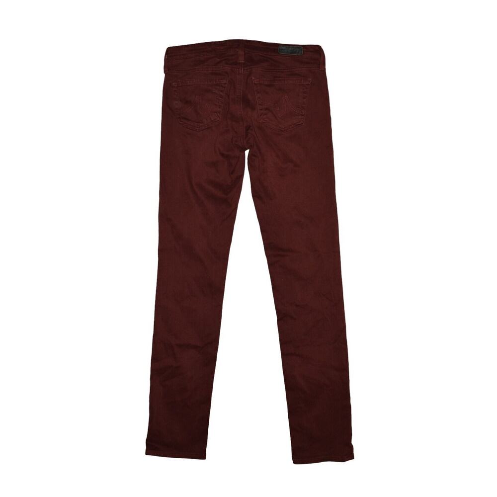ADRIANO‎ GOLDSCHMIED $178 The Stilt Cigarette Jean in Wine Size 25 - Picture 2 of 5